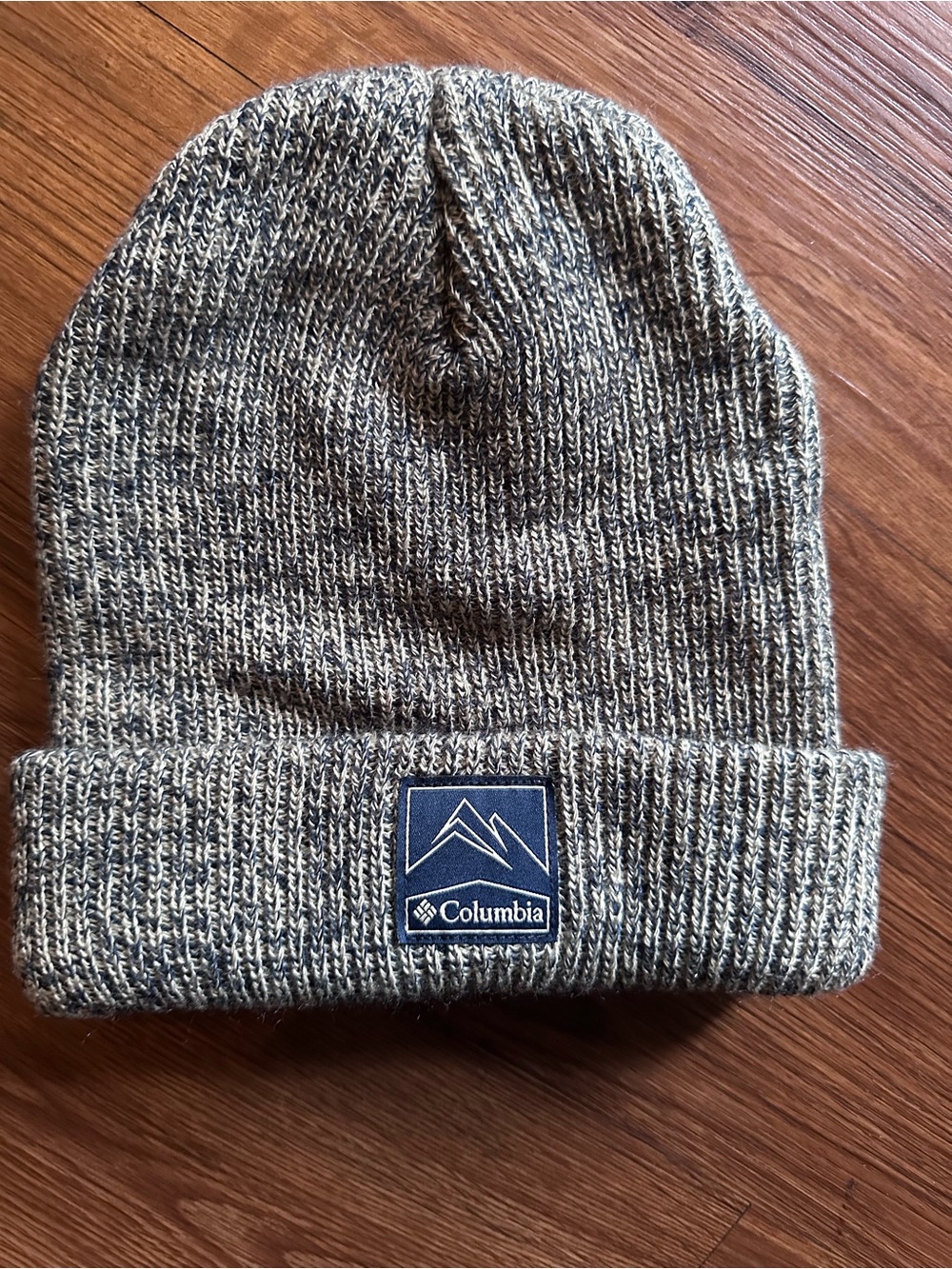 Columbia Men's Gray marled Knit Beanie